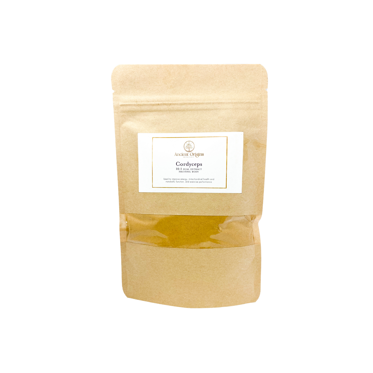 Cordyceps 10:1 Dual Extract Fruiting Body Powder
