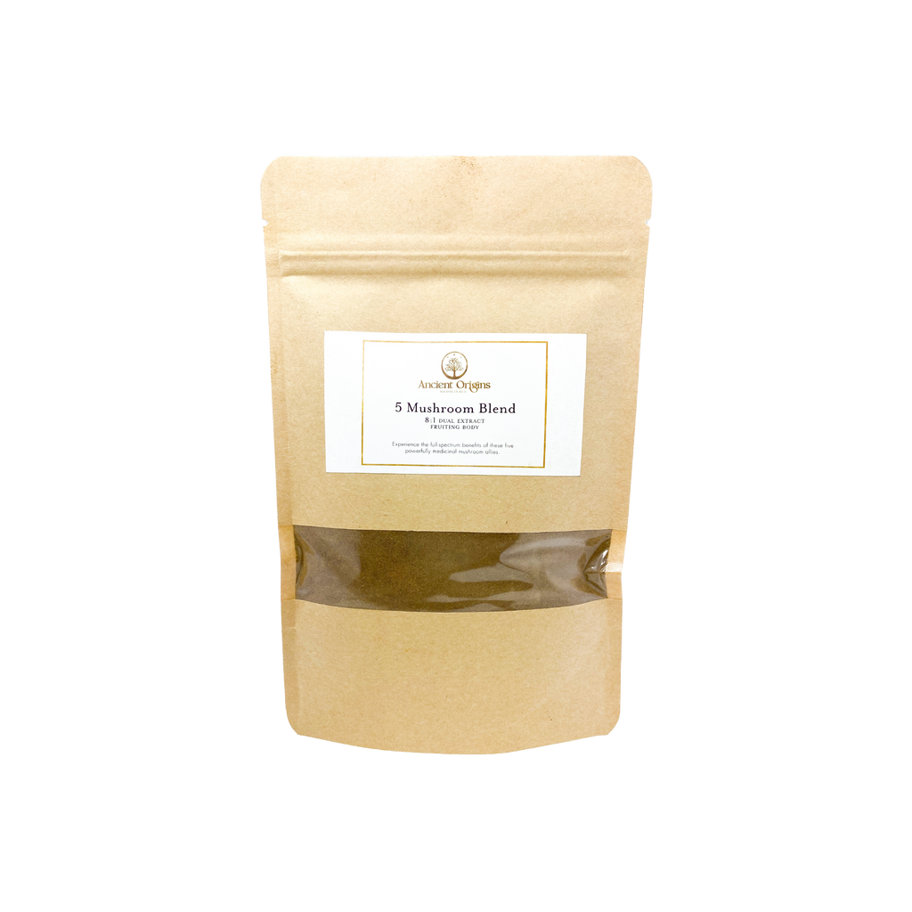 5 Mushroom Blend 8:1 Dual Extract Powder