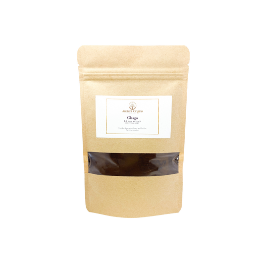 Chaga 8:1 Dual Extract Fruiting Body Powder