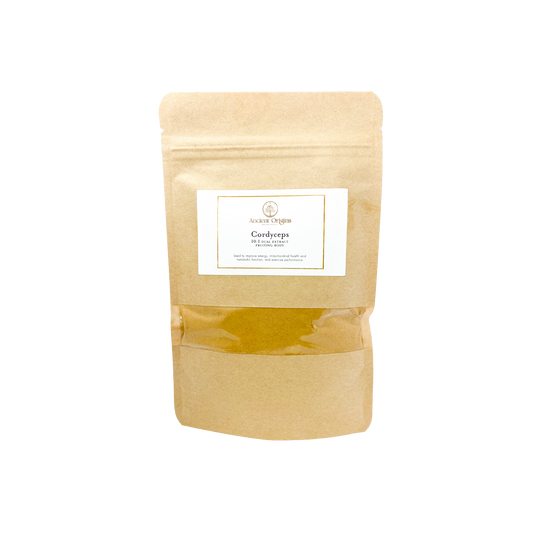 Cordyceps 10:1 Dual Extract Fruiting Body Powder